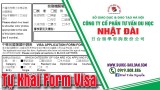 Hướng Dẫn Chi Tiết Tự Khai Form Visa Đài Loan