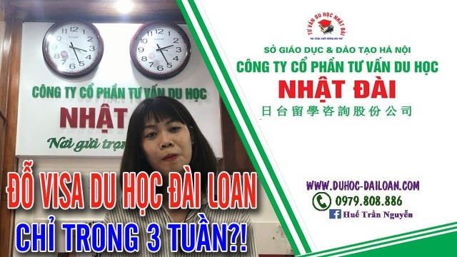 TIẾT LỘ BÍ QUYẾT ĐỖ VISA ĐÀI LOAN CHỈ TRONG 3 TUẦN