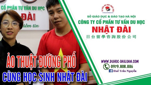 Ảo Thuật Đường Phố Cùng Học Sinh Nhật Đài