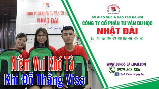 Niềm Vui Khó Tả Khi 3 Bạn Cùng Đỗ Thẳng Visa | Du Học Đài Loan